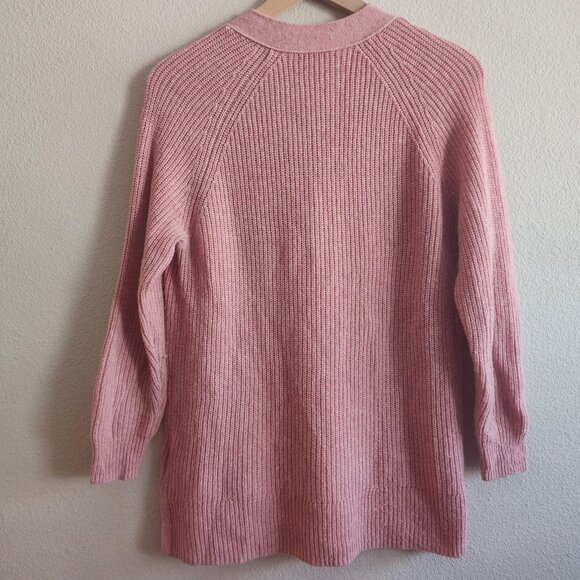 Madewell Sweater Womens XS Merino Wool Blend Button Pullover Do Well - Picture 8 of 10